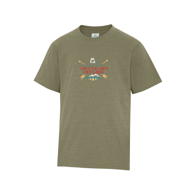 Ashley Hann Adventures Off Grid Earth Wash Adult Tee