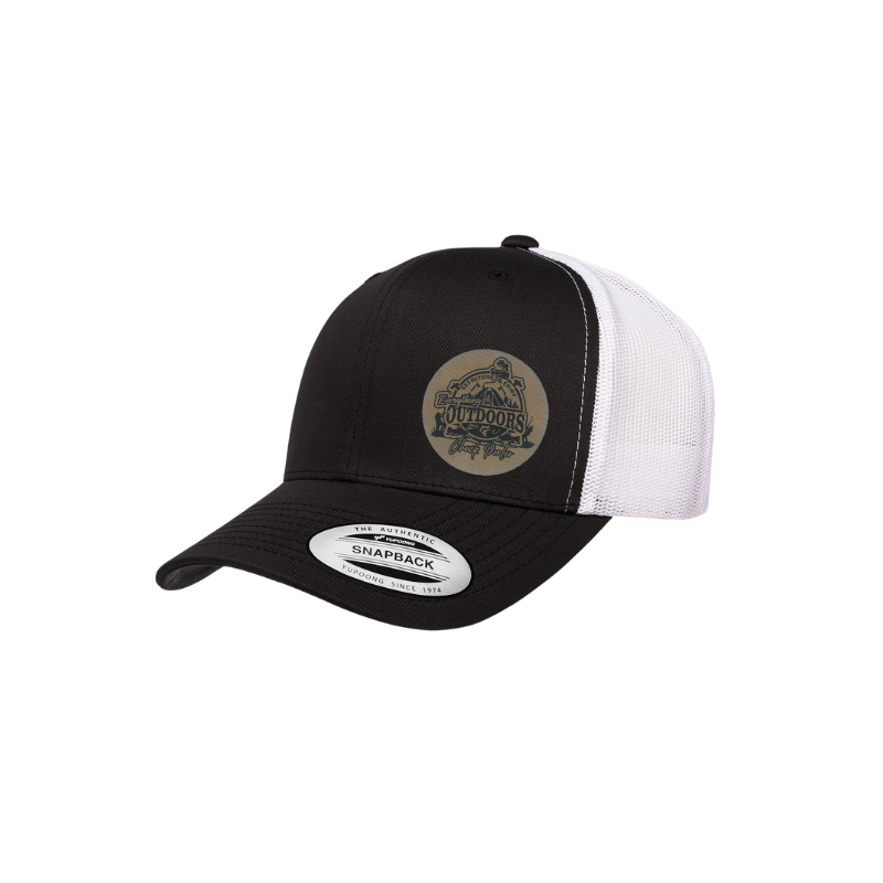 Chuck Porter Classic Laser Engraved Patch Trucker Cap