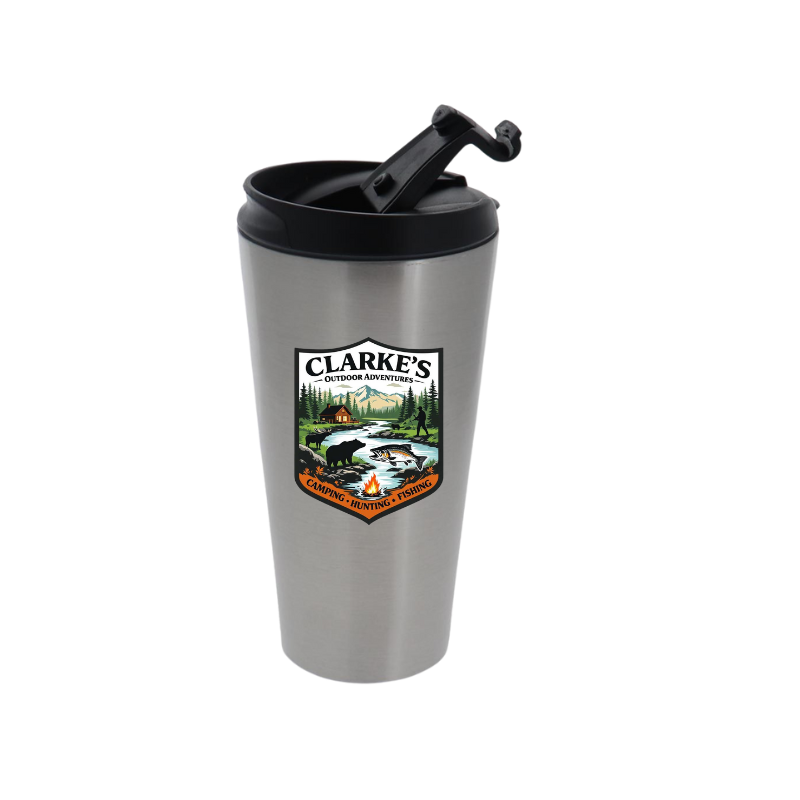 Clarke's Outdoor Adventures Stainless Steel Tumbler