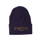 Feathers & Flies Cuffed Toque