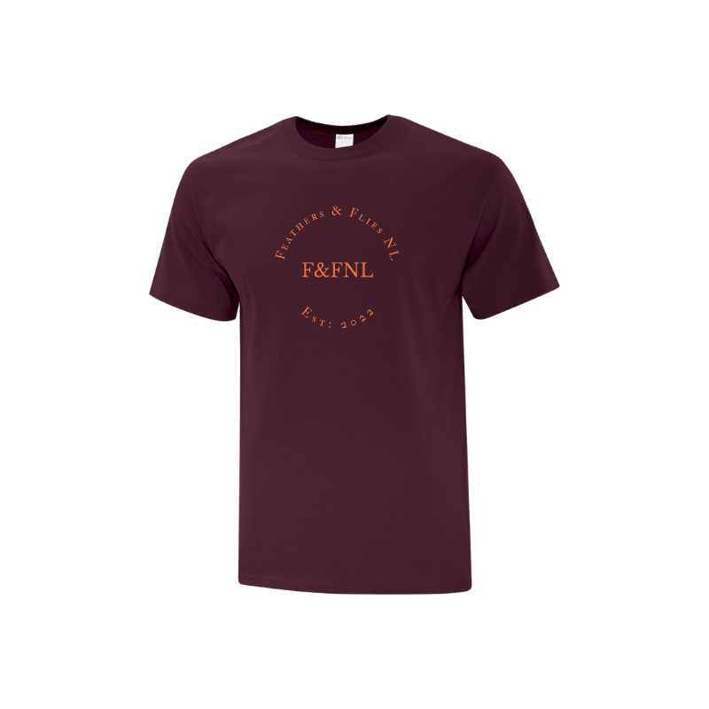 Feathers & Flies Adult Everyday Cotton Tee