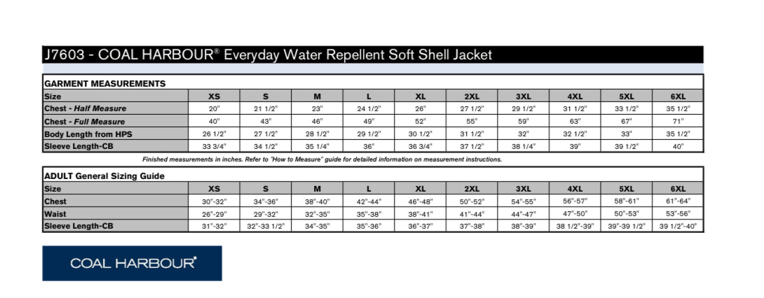 Tricon Elementary Adult Everyday Soft Shell Jacket