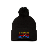NL Ghost Wolf Pom-Pom Beanie