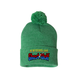 NL Ghost Wolf Pom-Pom Beanie