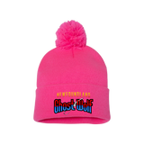 NL Ghost Wolf Pom-Pom Beanie