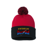 NL Ghost Wolf Pom-Pom Beanie