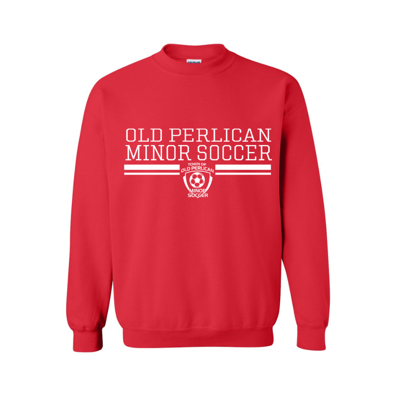 Old Perlican Minor Soccer Adult Crewneck Sweatshirt