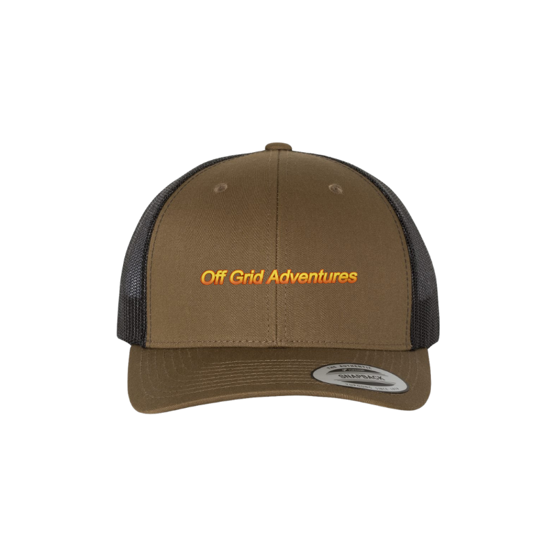 Off Grid Adventures Retro Trucker Cap