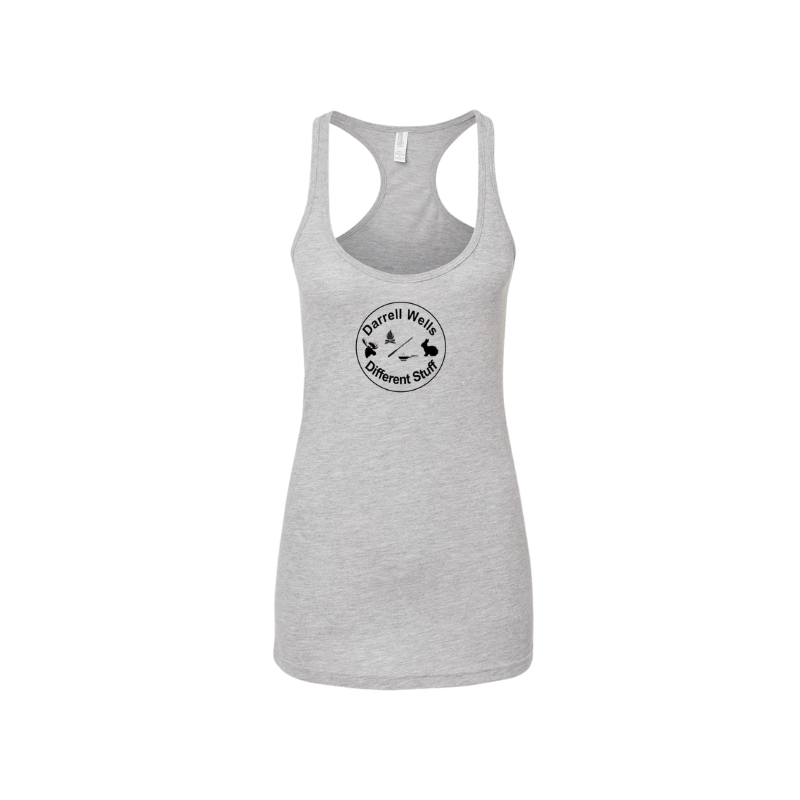 Darrell Wells Outdoors and Different Stuff Racerback Blend Tank