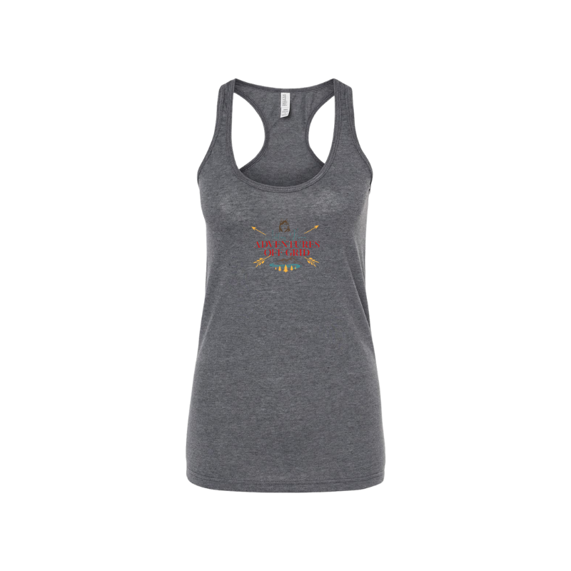 Ashley Hann Adventures Off Grid Racerback Blend Tank
