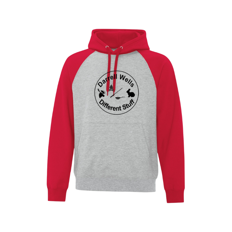 Darrell Wells - Outdoors and Different Stuff Two Tone Hoodie
