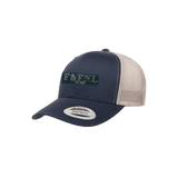 Feathers & Flies Laser Engraved Patch Trucker Cap