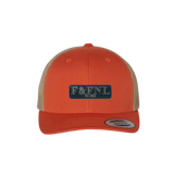 Feathers & Flies Laser Engraved Patch Trucker Cap