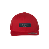 Feathers & Flies Laser Engraved Patch Trucker Cap