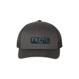 Feathers & Flies Laser Engraved Patch Trucker Cap