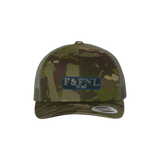 Feathers & Flies Laser Engraved Patch Trucker Cap