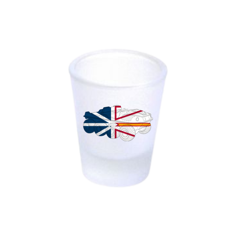NL Argo Owners Frosted Shot Glass