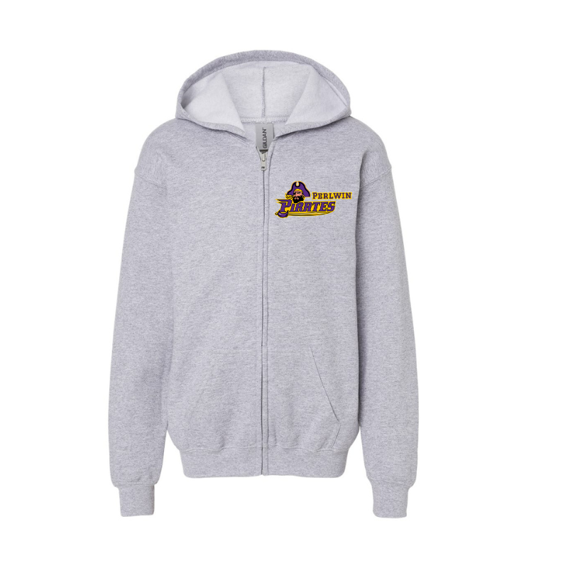 Perlwin Elementary Youth Full Zip Hoodies