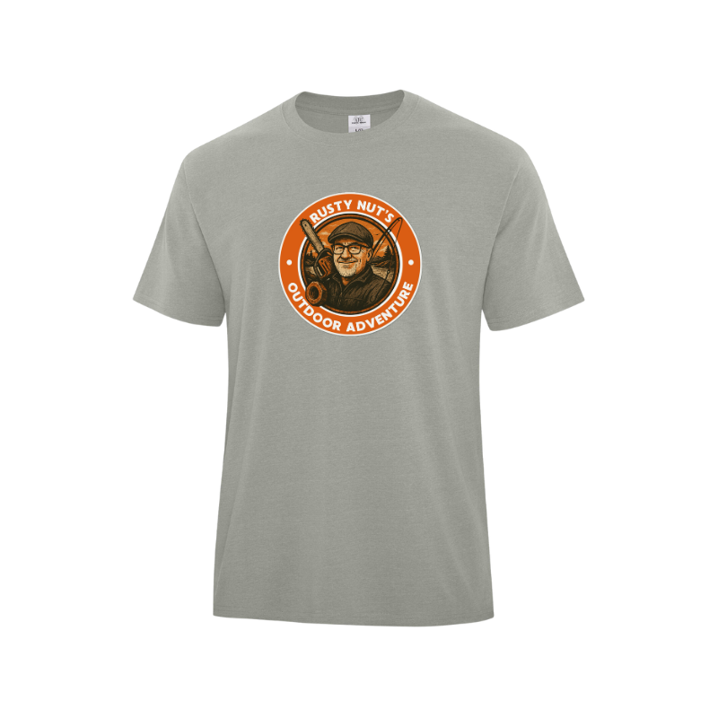 Rusty Nut's Outdoor Adventures Earth Wash Adult Tee