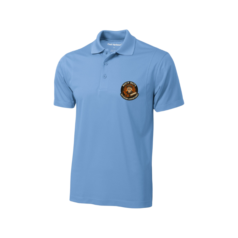 Rusty Nut's Outdoor Adventures Unisex Polo