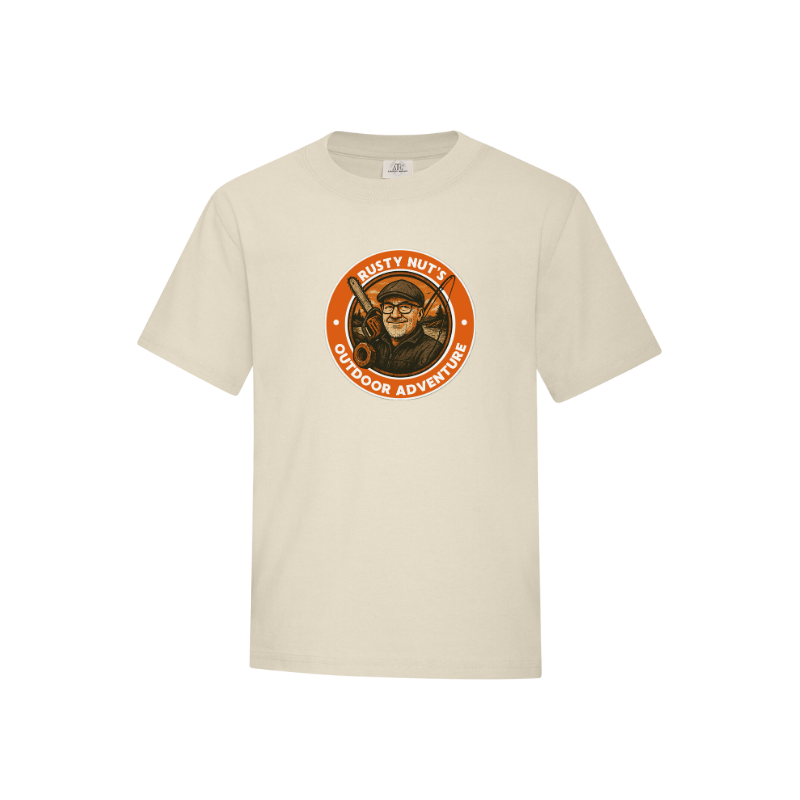 Rusty Nut's Outdoor Adventures Earth Wash Youth Tee
