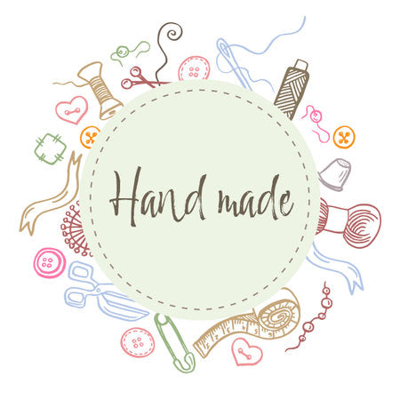 Handmade stock image for home decor products