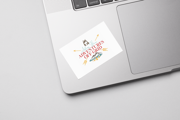 Ashley Hann Adventures Off Grid Stickers