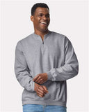 Unisex Softstyle® Midweight Quarter-Zip Sweatshirt