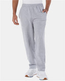 Unisex Powerblend® Open-Bottom Sweatpants with Pockets
