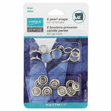 UNIQUE SEWING Pearl Snaps -11.5mm (1⁄2) - 6 sets