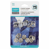 UNIQUE SEWING Pearl Snaps -11.5mm (1⁄2) - 6 sets