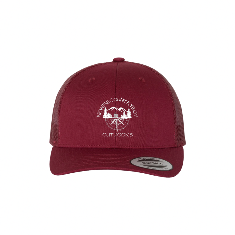 Newfie Country Boy Retro Trucker Cap
