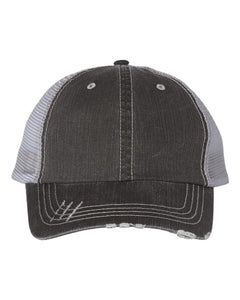 Mega Cap - Herringbone Trucker Cap