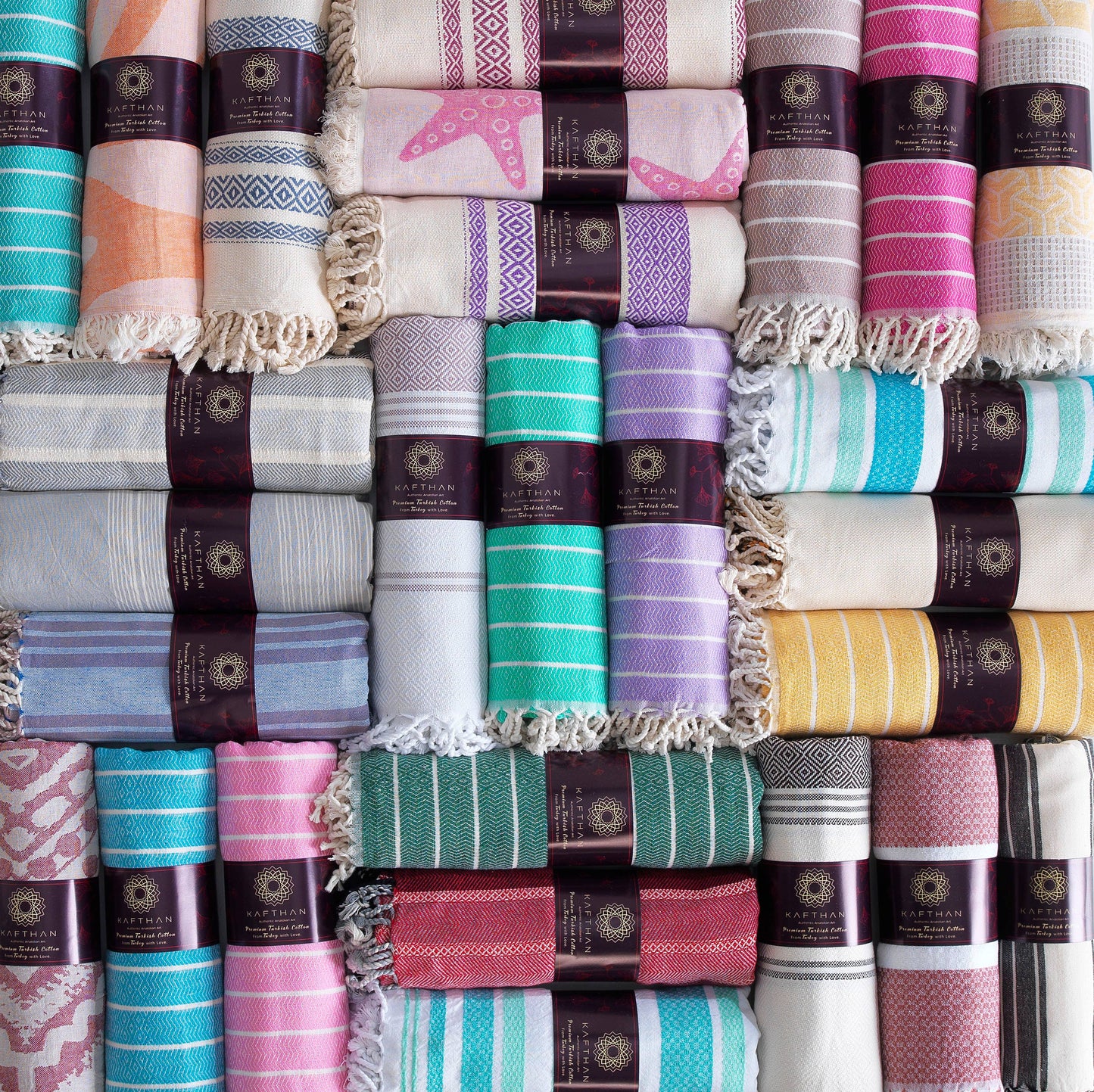Assorted Cotton Beach Towels