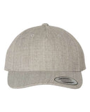 Premium Five-Panel Curved Bill Snapback Cap