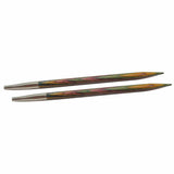 KNIT PICKS Rainbow Wood Interchangeable Circular Needle Tips 12cm (5″)