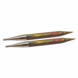KNIT PICKS Rainbow Wood Interchangeable Circular Needle Tips 12cm (5″)