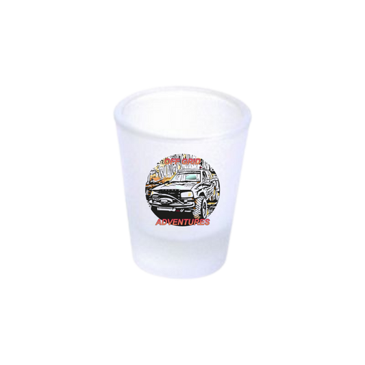Newfoundland Off Grid Adventures Frosted Shot Glass