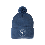 Andrew Moss Outdoors  Pom-Pom Cuffed Beanie