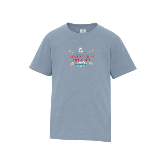 Ashley Hann Adventures Off Grid Earth Wash Adult Tee