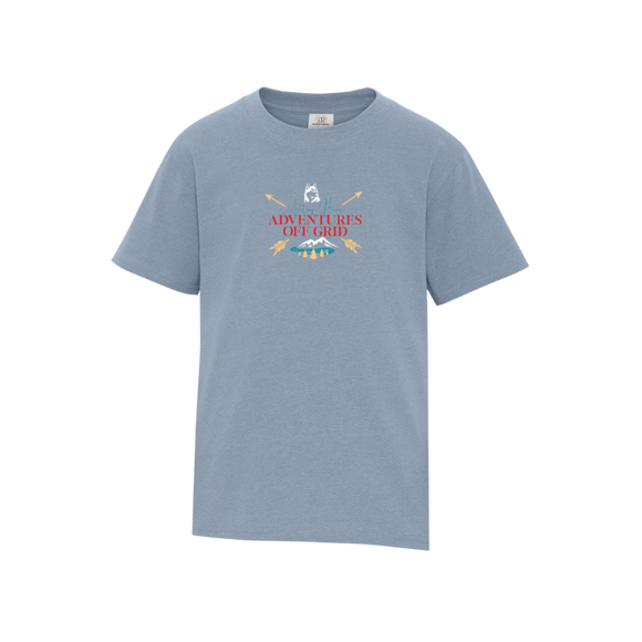 Ashley Hann Adventures Off Grid Earth Wash Adult Tee