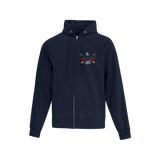 Ashley Hann Adventures Off Grid Full Zip Hooded Sweatshirt