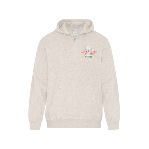 Ashley Hann Adventures Off Grid Full Zip Hooded Sweatshirt