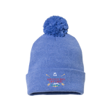 Ashley Hann - Adventures Off Grid Pom-Pom Cuffed Beanie
