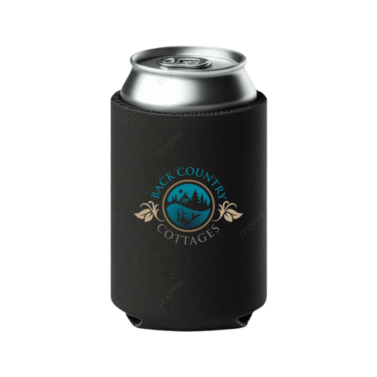 Neoprene Can Koozie – Back Country Cottages Drink Sleeve