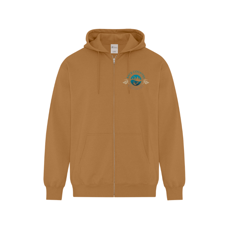 Back Country Cottages Full Zip Hooded Sweatshirt