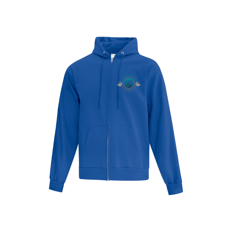 Back Country Cottages Full Zip Hooded Sweatshirt