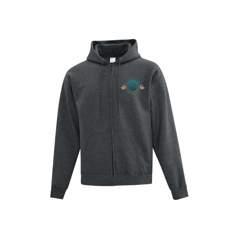 Back Country Cottages Full Zip Hooded Sweatshirt