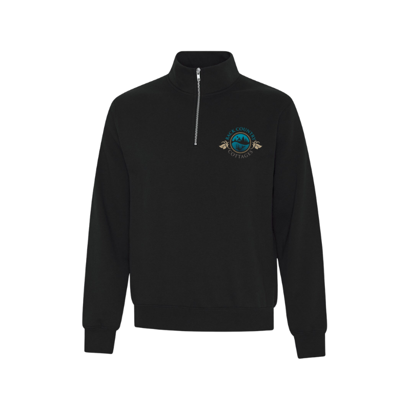 Back Country Cottages 1/4 Zip Sweatshirt