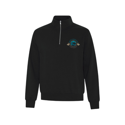 Back Country Cottages 1/4 Zip Sweatshirt